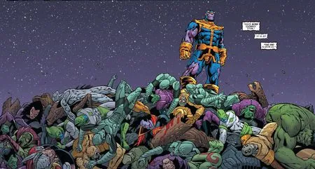 Bocoran Pertama THE AVENGERS INFINITY WARS, Musuh Utama Muncul