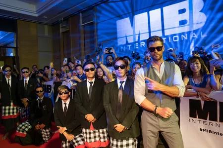 Chris Hemsworth Hadiri Fan Event MEN IN BLACK INTERNATIONAL Bali