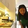Dapur Rumah Arie Kriting dan Indah Permatasari, Desain Modern Minimalis