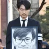 Deretan Aktor Top Korea di Pemakaman Ahn Sung Ki, Ada Ju Ji Hoon - Hyun Bin