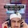 Detik-Detik Raza Zakarya Persiapan Jadi Juri Online Malah Ada Gempa, Kagetnya Natural Sekali