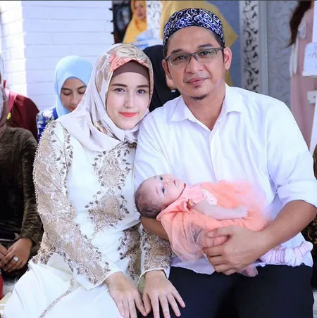 Foto Aqiqah Putri Cantik Pasha Ungu Adelia Wilhelmina Kesha Kapanlagi Com