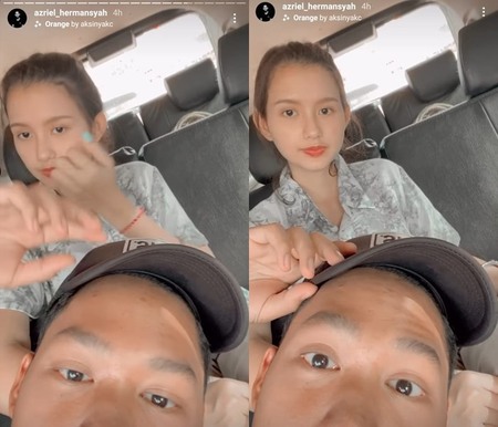 Foto Azriel Hermansyah Dan Sarah Menzel Pacar Cantiknya Putri Pemilik Hotel Di Bali Kapanlagi Com