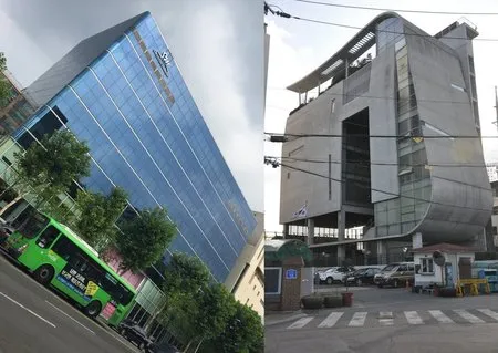 Foto Beda Gedung Agensi Sm Vs Yg Entertainment Benar Benar Bertolak Belakang Kapanlagi Com
