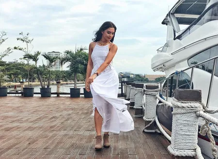 FOTO: Cantiknya Angela Gilsha, Penakluk Hati Giorgino Abraham