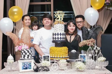 FOTO: Dekorasi Kece, Felly Eks Chibi Dapat Kejutan Birthday Party