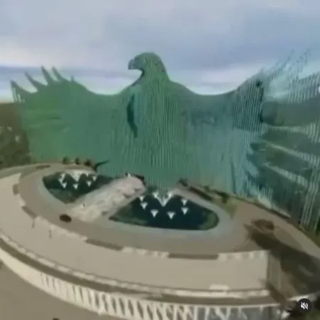 Foto Desain Gedung Istana Negara Ibu Kota Baru Kalimantan Timur Megah Berbentuk Burung Garuda M Kapanlagi Com