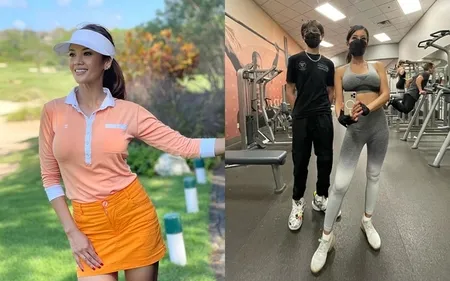 Foto Farah Quinn Ngegym Bareng Armand, Netizen Salfok ke Tubuh Langsingnya: Usia 41 Tahun Masih Singset!