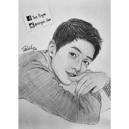 35 Trend Terbaru Gambar Sketsa Wajah Korea Tea And Lead
