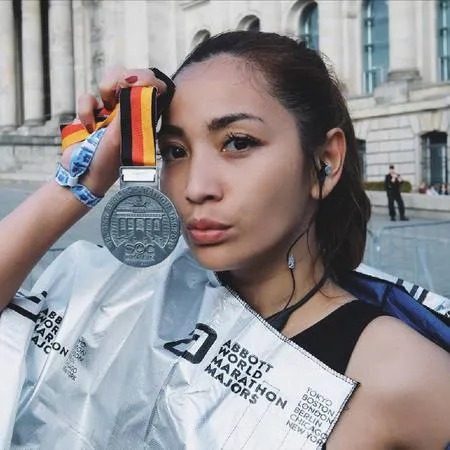 Foto Hesti Purwadinata Ungkap Drama Dibalik Ikut Berlin Marathon Kapanlagi Com