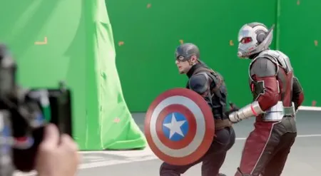 FOTO: Ini Dia Behind The Scene 'CIVIL WAR', Penuh Dengan CGI!