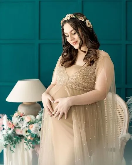 FOTO Maternity Shoot Lidi Brugman Istri Baru Lucky Perdana, Tenang Dihantam Tuduhan Jadi Pelakor