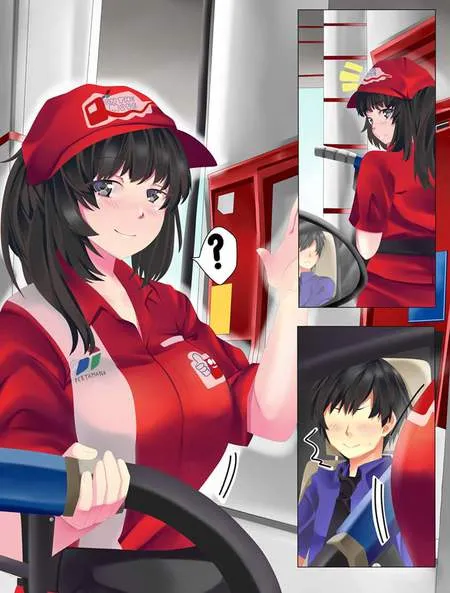 Foto Pegawai Minimart Hingga Ojek Online Versi Anime Cute M Kapanlagi Com