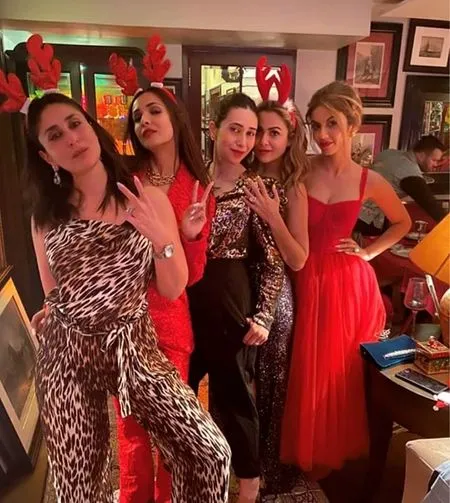 FOTO Perayaan Natal Keluarga Kareena Kapoor, Pesta Meriah Lanjut Misa dan Liburan ke New York