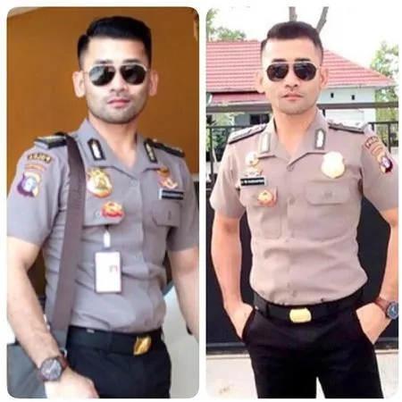 Foto Polisi Ganteng Teman Dekat Cinta Penelope Bikin Jatuh Hati Kapanlagi Com