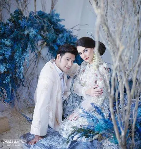 Foto Prewed Ammar Zoni Irish Bella Elegan Dengan Adat Sunda Kapanlagi Com