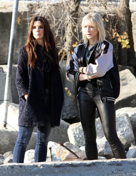 FOTO: Produksi Spin-Off, Inilah Behind The Scene 'OCEAN'S EIGHT'