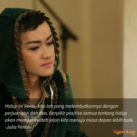 Foto Quote Menyentuh Julia Perez Akhiri Perjuangan Lawan Kanker Kapanlagi Com