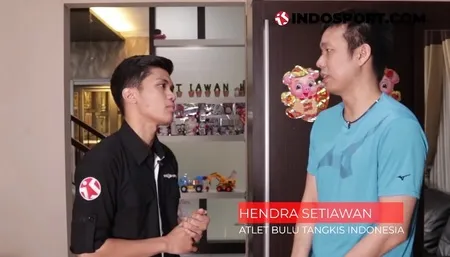 Foto Rumah Pebulutangkis Hendra Setiawan, Ruang Tempat Menyimpan Medalinya Berkilau