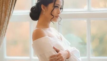 Foto Terbaru Pernikahan Gracia Indri di Belanda, Sederhana Tapi Romantis Ciuman di Musim Gugur
