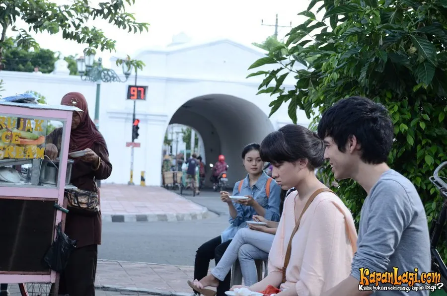 Salah satu adegan KATA HATI yang mengambil setting kota Jogja