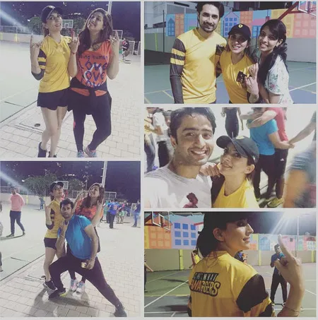 Galeri Shaheer Sheikh dan Mansi Sharma di Lapangan Kriket, Sweet!