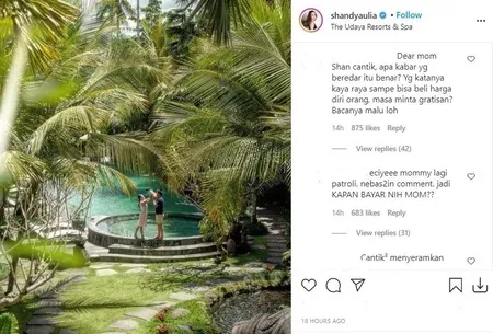 Heboh Artis SA Diduga Langgar Endorsement dan Lama Bayar Barang Belanjaan, Netizen Serbu Instagram Shandy Aulia