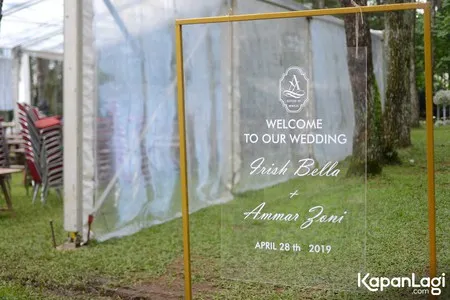 Intip Lokasi Pernikahan Ammar Zoni Irish Bella Bak Hutan Peri Kapanlagi Com