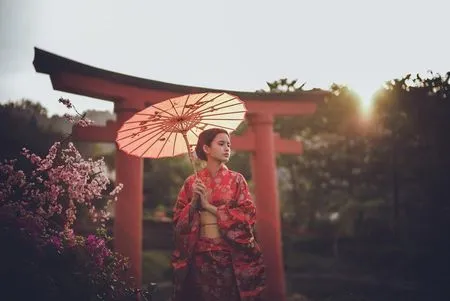 Jegeg Bali Menjelma Jadi Gadis Jepang, 9 Potret Cantiknya Sarah Menzel Pacar Azriel Hermansyah Dalam Balutan Yukata - Bak Prewedding Saat Foto Berdua