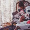 Keibuan, Potret Sederhana Mytha Lestari Saat Momong Baby Kala