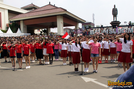 Foto Seru Event JKT48 Handshake Festival 'Refrain Penuh 