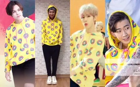 Lebih Kece Siapa? 7 Momen K-Pop Idol Cowok Pakai Busana yang Sama: Ada Chanyeol EXO - Jaehyun NCT Sampai V BTS - Minhyuk Monsta X