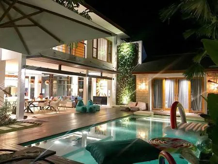 Liburan Ke Bali Keluarga Titi Kamal Menginap Di Villa Pribadi Kapanlagi Com