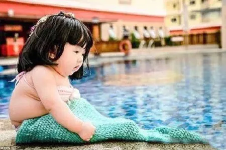 Lucu Banget Foto Bayi Putri Duyung Gendut Ini Bikin Kamu Gemas M Kapanlagi Com