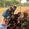Mahalini Ziarah ke Makam Vidi Aldiano Bareng Geng Guyub