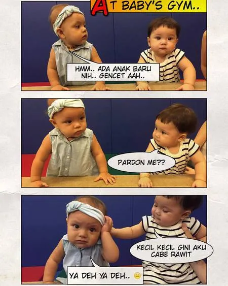 Meme Meme Kocak Unyu Gempi Putri Gisel Diajak Mantan Balikan