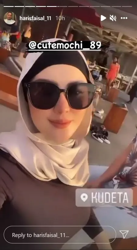 Mesra Usai Dicap Pelakor, 8 Potret Liburan Jennifer Dunn dan Faisal Haris ke Bali - Ramai Disorot Gara-gara Lepas Hijab