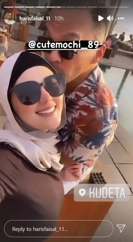 Mesra Usai Dicap Pelakor, 8 Potret Liburan Jennifer Dunn dan Faisal Haris ke Bali - Ramai Disorot Gara-gara Lepas Hijab