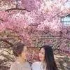 Natasha Wilona Liburan ke Jepang, Ajak Sang Ibu Lihat Sakura Bermekaran