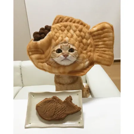 Pakai Kostum Bentuk Makanan Kucing Ini Terlihat Lucu Menggemaskan M Kapanlagi Com