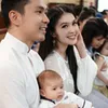 Pembaptisan Baby Raphael Anak Sandra Dewi, Syahdu Penuh Bahagia