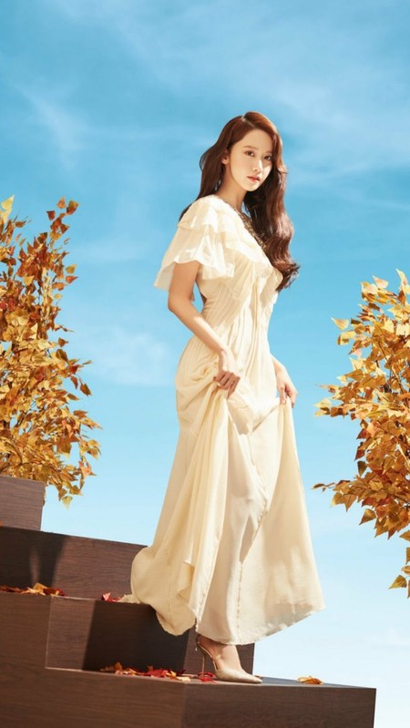 Pemotretan Yoona Snsd Dan Jung Hae In Dengan Tema Empat Musim Sudah Seperti Pasangan Drama Kapanlagi Com