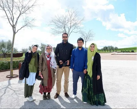 Foto Elfaeza Artis Cantik Berhijab Singapura Idola Para Pria