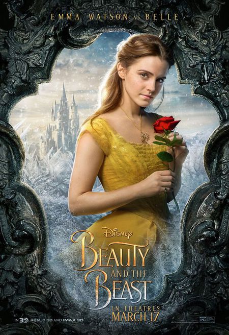 Poster Karakter Beauty The Beast Emma Watson Cantik Kapanlagi Com