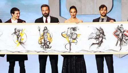 Potret Akrab Gal Gadot Dan Para Pemain Justice League, Kompak!