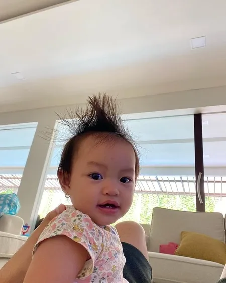 Potret Arsila Anak Zaskia Gotik Kala Rambutnya Jabrik, Cuteness Overload!
