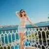 Potret Cantik Cinta Laura Liburan di Istanbul, Body Goals Bikin Salfok