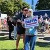 Potret Daffa Wardhana Dapat Dukungan Marini Zumarnis di Sydney Marathon, Finish Strong 42 Km
