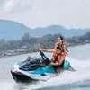 Potret Denny Caknan dan Bella Bonita Liburan di Danau Toba, Boncengan Main Jetski
