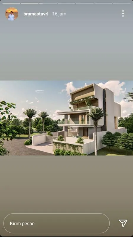 Potret Desain Rumah Baru Verrell Bramasta Usung Konsep Minimalis Futuristik Super Mewah Dilengkapi Jacuzzi Di Rooftop Kapanlagi Com